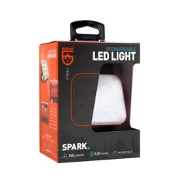 Gear Aid SPARK Rechargeable LED Light -Outdoor Off Road Gear Shop 90140 GearAid Spark Package
