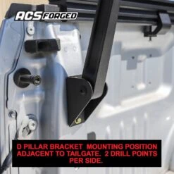 Active Cargo System - FORGED - JEEP -Outdoor Off Road Gear Shop ACS FORGED D PILLAR BRACKET 3
