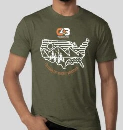 New CBA Ready For An Adventure Shirt Green
