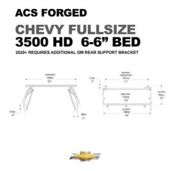 Active Cargo System - FORGED - Chevrolet -Outdoor Off Road Gear Shop CHEVY FORGED 3500HD 6 6