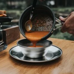 Stainless Dish Set Single -Outdoor Off Road Gear Shop DSC00687