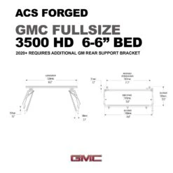 Active Cargo System - FORGED - GMC 36 Active Cargo System - FORGED - GMC -Outdoor Off Road Gear Shop GMC FORGED 3500HD 6 6