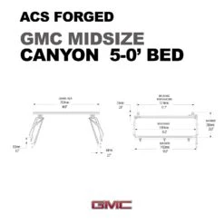 Active Cargo System - FORGED - GMC 37 Active Cargo System - FORGED - GMC -Outdoor Off Road Gear Shop GMC FORGED CANYON 5 0