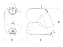 Leitner HydroPOD Shower Kit -Outdoor Off Road Gear Shop HydroPOD schematic 720x cded1274 bd25 4726 adae 1a63039bb044