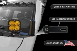 Rago Fabrications Ham Ditch Bracket Extension -Outdoor Off Road Gear Shop R0000ACCHAMEXT 3 1024x 7a08a4b0 4bc8 4bf1 8485 85d9699fa82d