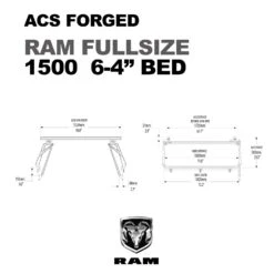 Active Cargo System - FORGED - RAM -Outdoor Off Road Gear Shop RAM FORGED 1500 6 4
