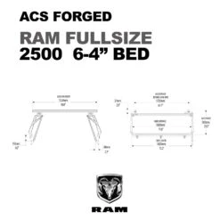 Active Cargo System - FORGED - RAM -Outdoor Off Road Gear Shop RAM FORGED 2500 6 4