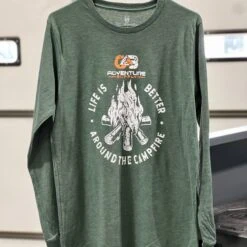 Campfire Long Sleeve Shirt - Green