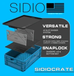 Sidio Crate - Black -Outdoor Off Road Gear Shop Sidio1 71ed9154 ecaf 4ec6 a86a 04a1fc696595