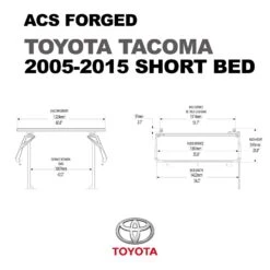 Active Cargo System - FORGED - Toyota -Outdoor Off Road Gear Shop TOYOTA FORGED TACOMA 2005 16 SHORTBED