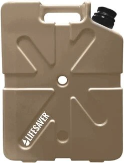 LifeSaver Portable Water Filter Jerry Can 20L (Tan)