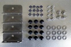 Alu-Cab Load Bar Mounting Feet -Outdoor Off Road Gear Shop hardware for low profile alu cab load bar 2 2