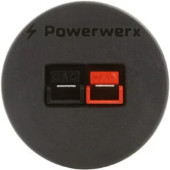 Powerwerx PanelPole1, Single Panel Mount Housing