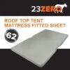 23Zero Roof Top Tent Mattress Fitted Sheet 62" -Outdoor Off Road Gear Shop sheets 62