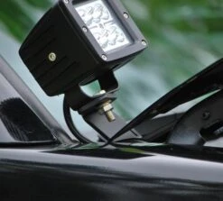 Rago Fabrications Toyota Tacoma 3rd Gen (06-21) Low Pro Ditch Light Brackets - Stainless Steel -Outdoor Off Road Gear Shop taco6