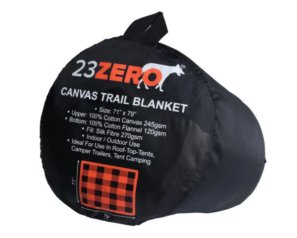 23Zero Canvas Trail Blanket 4 23Zero Canvas Trail Blanket - Image 2